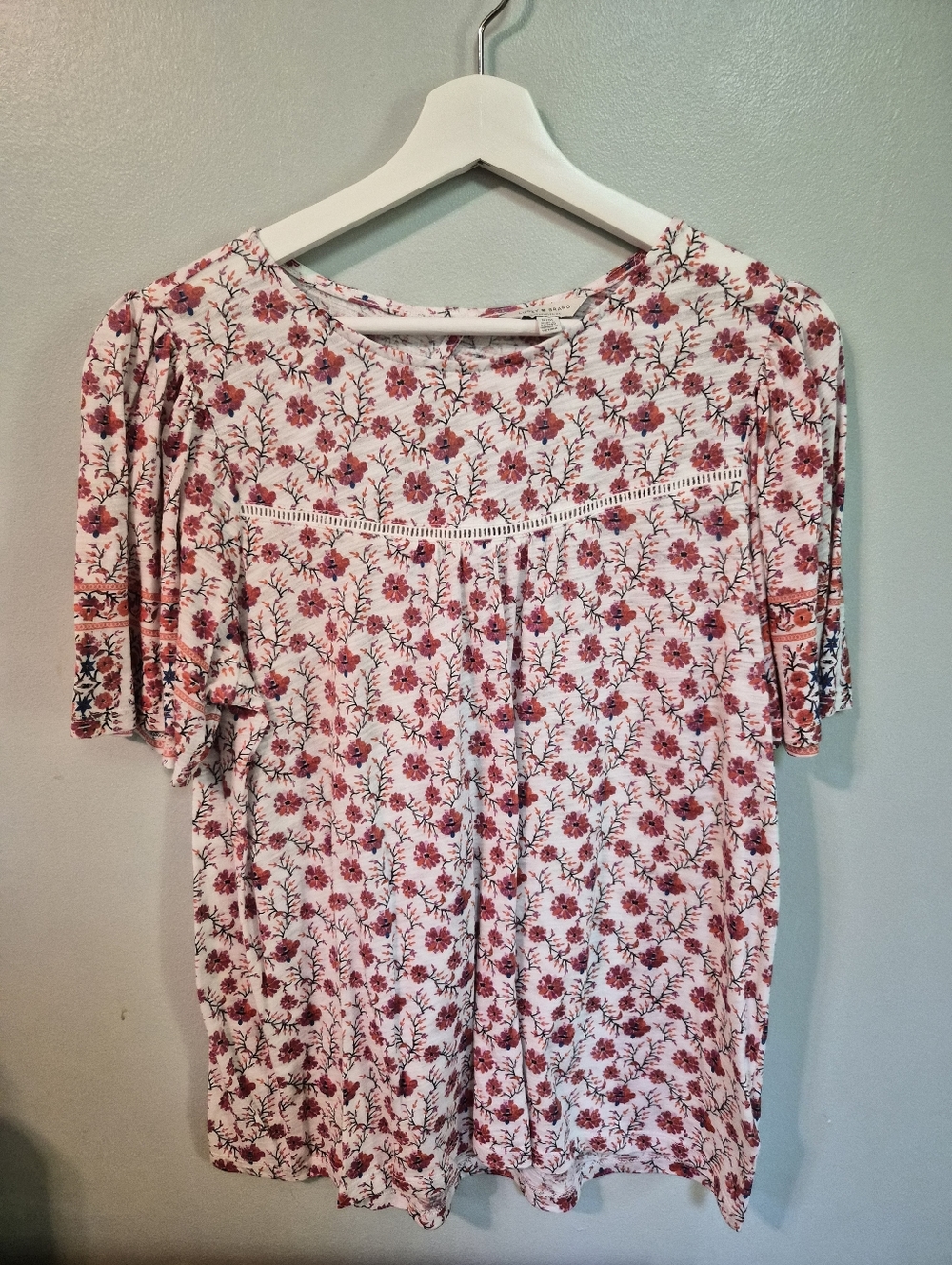 Lucky Brand  Floral Tee